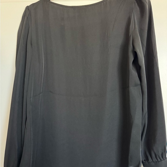 Express Black Long Sleeve Blouse - Picture 2 of 4